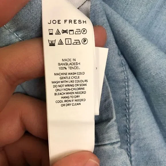 JOE FRESH Chambray Shorts 6 - Picture 5 of 6